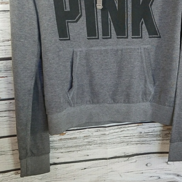Victoria Secret Pink hooded pullover sweatshirt M - Picture 5 of 7